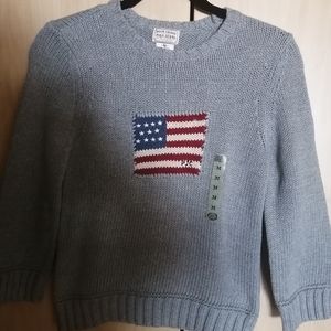 **HOST PICK** ** Price Drop**NWT Ralph Lauren USA sweater